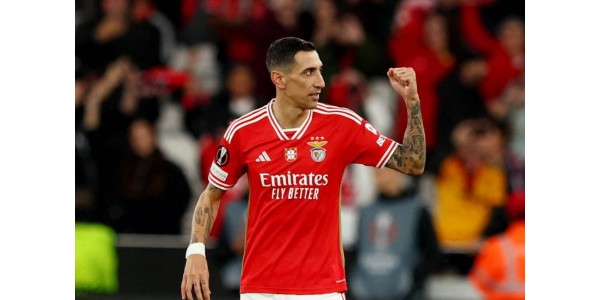 Ángel Di María prowadzi Benfikę do zwycięstwa w pierwszym meczu Ligi Europy